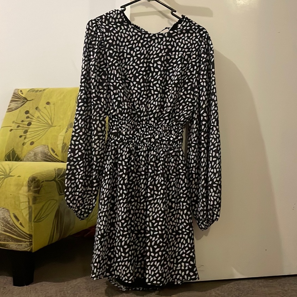 Speckled print dress size 8 - Picture 3 of 6